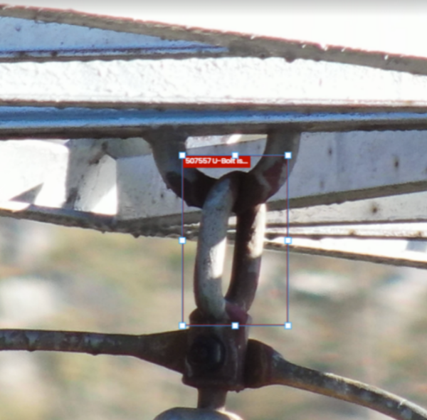 An example of a critical defect with an annotation box. in uBird